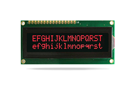 字符型液晶模塊JXD1602A FSTN負(fù)顯 紅字